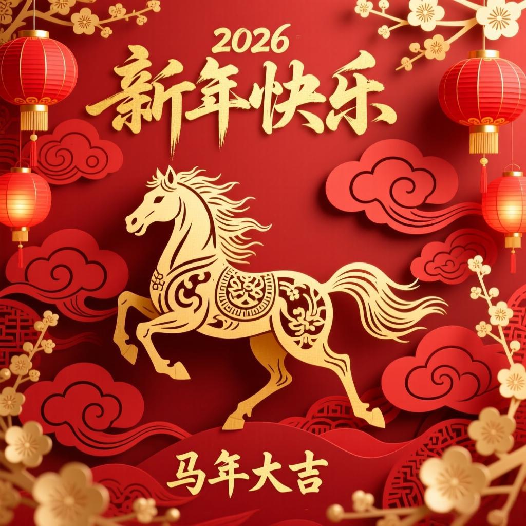 偉時電子股份有限公司2026年新年祝福